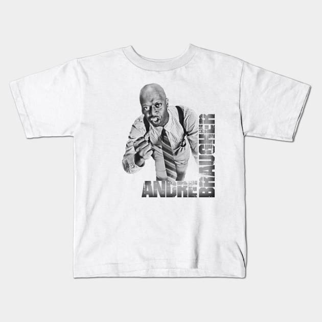 RIP Andre Braugher-Tribute Design Kids T-Shirt by tepe4su